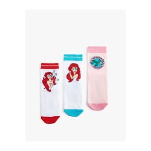 Koton Mermaid Themed Socks Set of 3 Embroidered