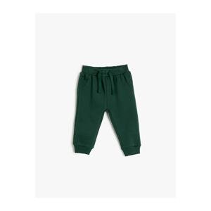 Koton Basic Jogger Sweatpants with Drawstring Pocket Tie Waist Cotton