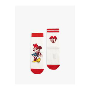 Koton Licensed Minnie Mouse Sock Set of 2