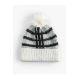 Koton Pompom Plush Beanie