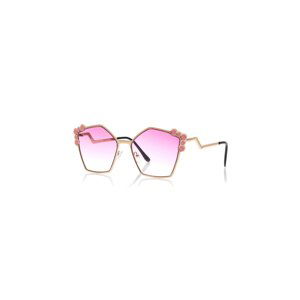 By Harmony Bh Ex671 Gold Pink Women's Sunglasse