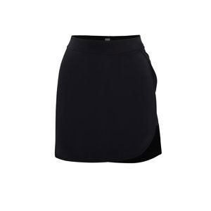 Trendyol Black Skirted Regular Bikini Bottom