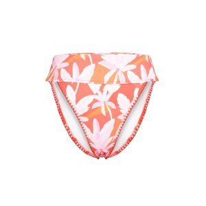Trendyol Tropical Patterned Embroidered High Waist Bikini Bottom