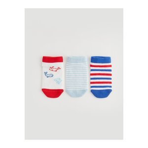 LC Waikiki 3-Pack Baby Boy Booties Socks