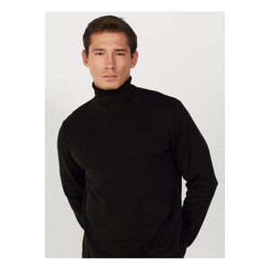 Altinyildiz Classics Full Turtleneck Men's Standard Black Sweater 4A4924100058