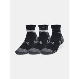 Under Armour Ponožky UA Perf Tech Nvlty 3pk Qtr-BLK - unisex