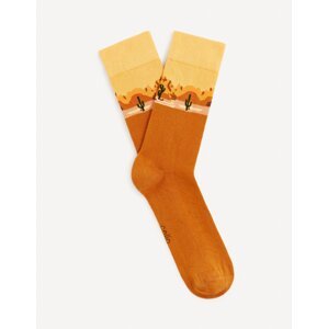 Celio Vysoké ponožky Gisocactu - Pánské