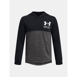Under Armour Mikina UA Boys Rival Terry Hoodie-BLK - Kluci
