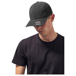 Flexfit Garment Washed Cotton Dad Hat černý