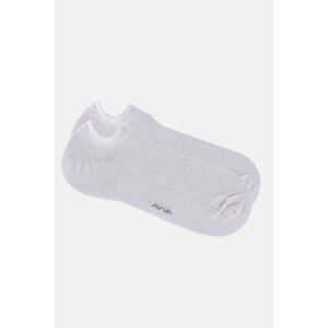 Avva White Sneaker Socks