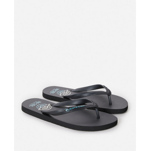 Žabky Rip Curl SWC BLOOM OPEN TOE Washed Black