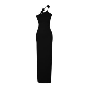 Trendyol Limited Edition Black Fitted Evening Long Evening Dress