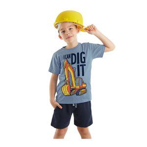 mshb&g At Work Boy T-shirt Short Set