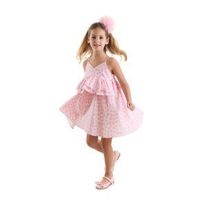 mshb&g Pink Polka Dot Girl Poplin Dress