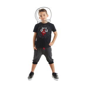 Mushi Space Rocket Boy T-shirt Capri Shorts Set