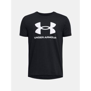 Under Armour Tričko UA B SPORTSTYLE LOGO SS-GRY - Kluci