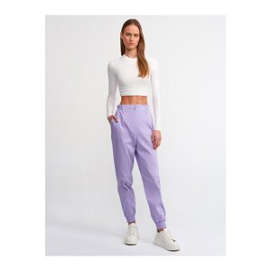 Dilvin 71107 Cupped Jogging Trousers-Lilac