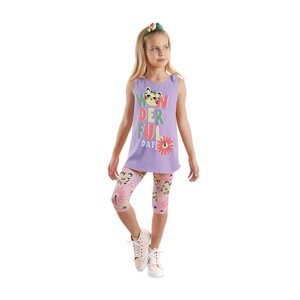 Denokids Wonderful Cat Girls Kids Tunic Leggings Set