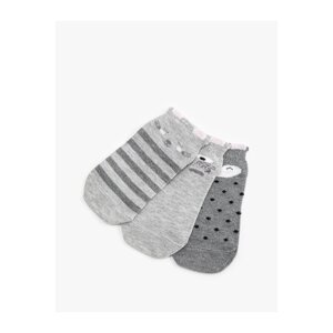 Koton Set of 3 Animal Patterned Socks