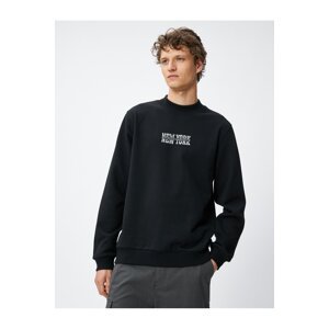 Koton 4wam70123mk Men's Sweatshirt Black