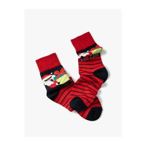 Koton New Year Patterned Sock Socket