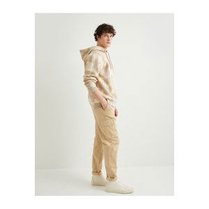 Koton Cargo Pocket Trousers Laced Waist Cotton