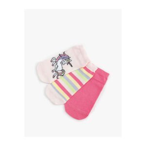 Koton 3-Pack Multi Color Patterned Socks Set