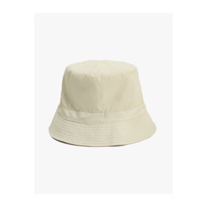 Koton Bucket Hat with Double Sided Stopper Rubber Detail