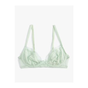Koton Unpadded Underwire Bra with Lace