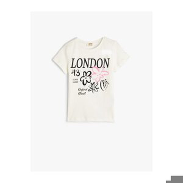 Koton London T-Shirt Short Sleeve Crew Neck Cotton