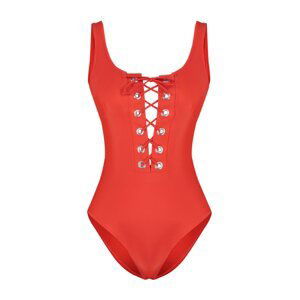 Trendyol Red*St Animal Round Pearl/Trunk/Stone/Bird's Eye Strappy Swimsuit