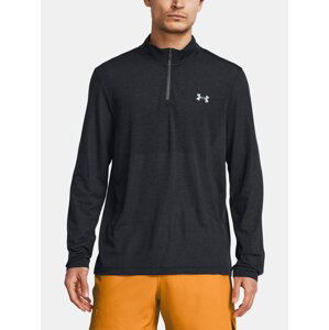 Under Armour Tričko UA SEAMLESS STRIDE 1/4 ZIP-GRY - Pánské