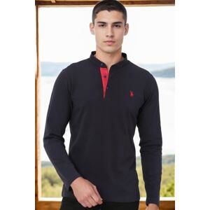 V4009 DEWBERRY MEN'S SWEATSHIRT-NAVY-1