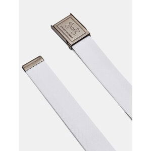 Under Armour Pásek M Stretch Webbing Belt-WHT - Pánské