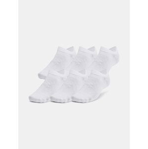 Under Armour Ponožky UA Essential No Show 6pk-WHT - unisex