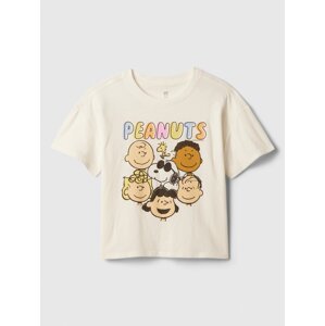 Dětské tričko GAP & Peanuts Snoopy - Holky