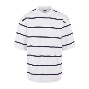 Pánské tričko Oversized Sleeve Modern Stripe - pruhované