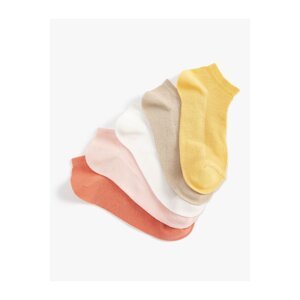 Koton Set of 5 Booties Socks Multicolored