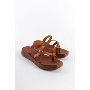Capone Outfitters Women's Leather Sandals