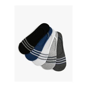 Koton Striped Ballet Socks Set of 5 Multi Color