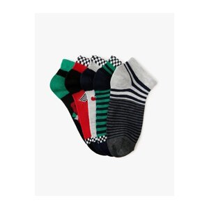 Koton 5-Piece Patterned Booties Socks Set