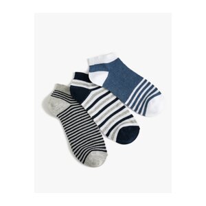 Koton 3-Pack Multi Color Striped Socks Booties