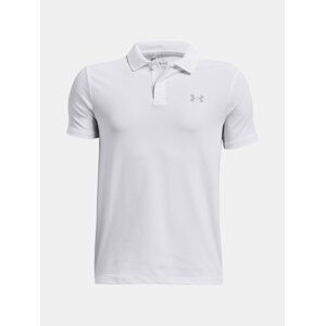 Under Armour Tričko UA Performance Polo-WHT - Kluci