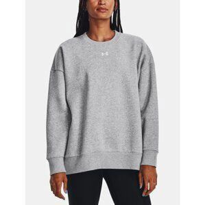 Under Armour Mikina UA Rival Fleece OS Crew-GRY - Dámské