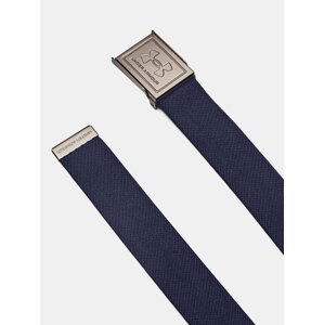 Under Armour Pásek M Stretch Webbing Belt-BLU - Pánské