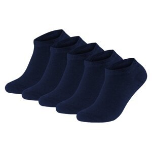 3PACK ponožky Gianvaglia nízké tmavě modré