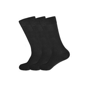 3PACK ponožky Gianvaglia vysoké černé