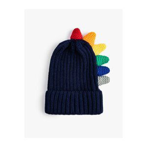 Koton Knitwear Beanie Dinosaur Applique Detailed