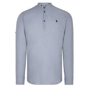 G783 DEWBERRY JUDGE COLLAR MEN'S SHIRT-GREY