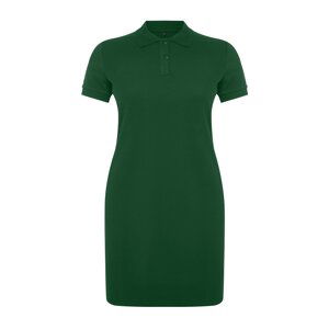 Trendyol Curve Green Polo Neck Mini Knitted Dress